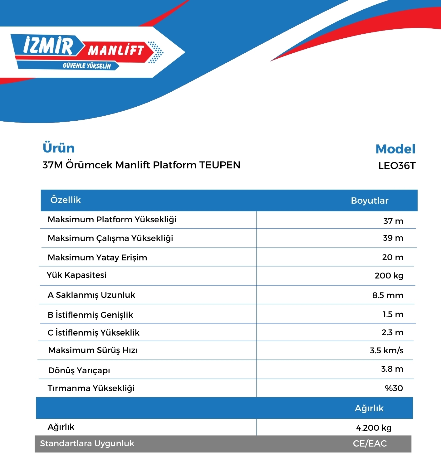 37M Orumcek Manlift Platform TEUPEN LEO36T e1739536639202